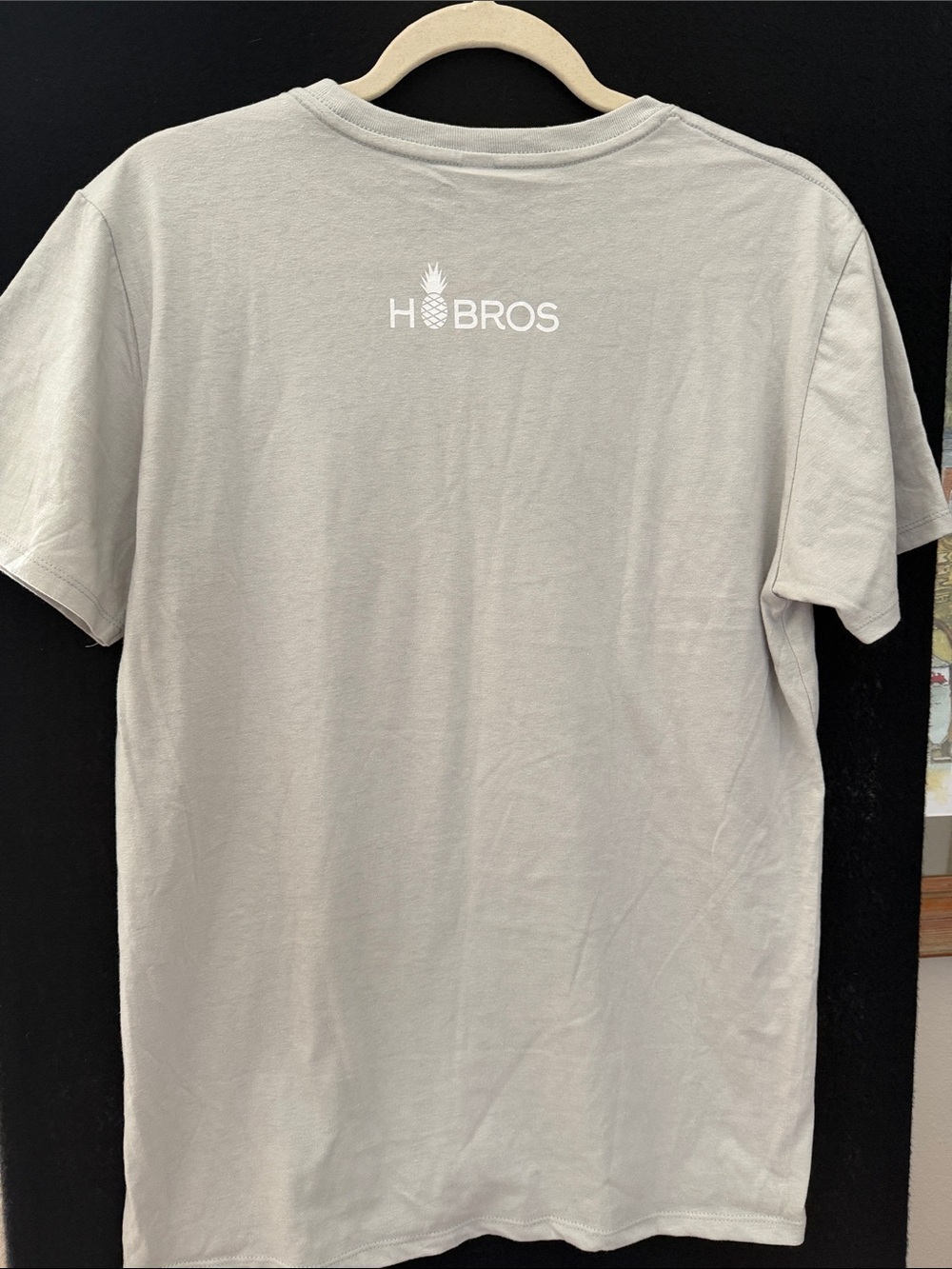 Aloha Y'all Short Sleeve Crewneck T-Shirt - Light Gray - Picture 3 of 3